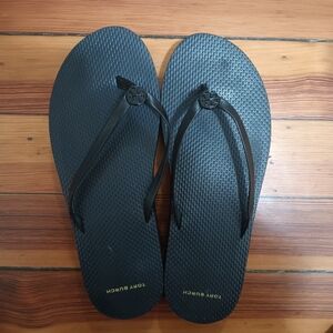 Tory Burch Black Flip Flops